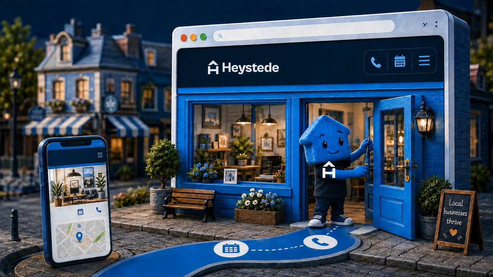 Miniature website demo